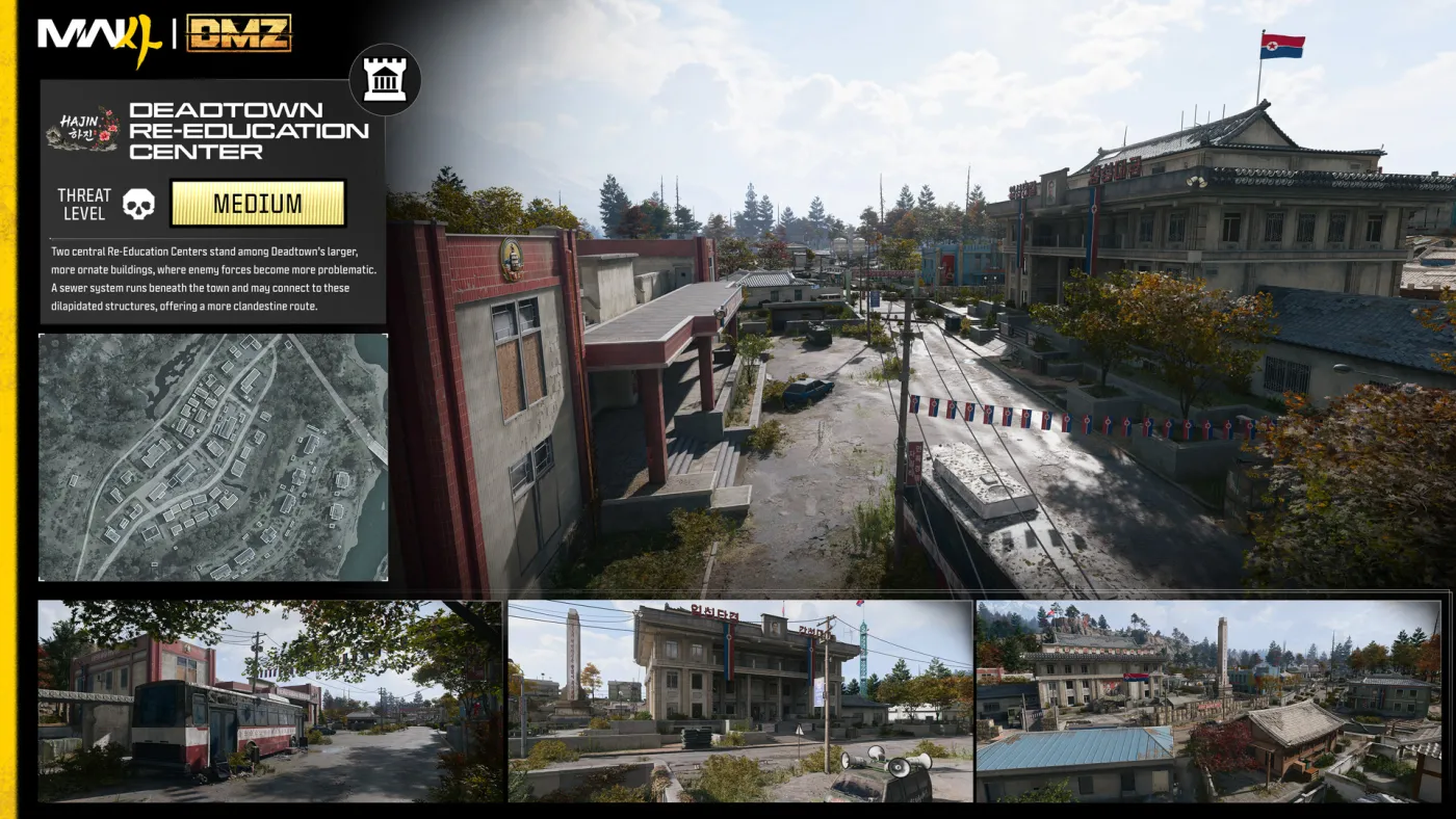 Deadtown — official screenshot from the Hajin Exclusion Zone