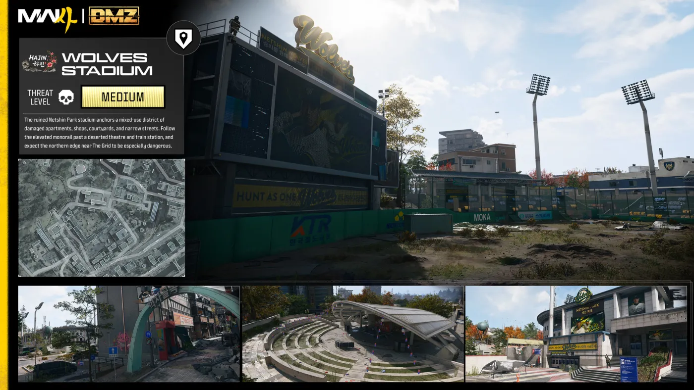 Songdo Wharf — official screenshot from the Hajin Exclusion Zone